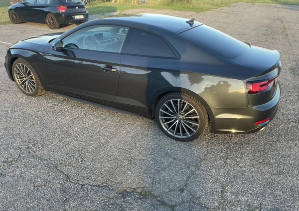 Audi A5 cena 130000 przebieg: 107241, rok produkcji 2018 z Chorzów małe 106